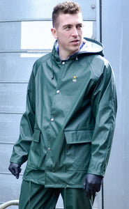 Farmtrak PU Parlour Jacket With Hood[0231562]