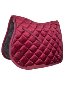 Lami cell velvet purple saddle pad [037220033333]