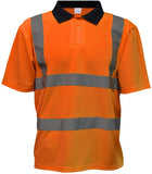 Hi viz En471 Birds Eye Poloshirt Yellow  [184HV35]